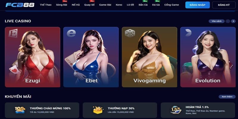 Top siêu phẩm cá cược tuyệt đỉnh tại FC88